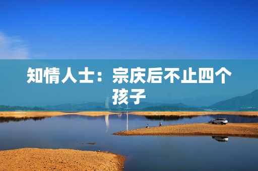 知情人士:宗庆后不止四个孩子 知情人士:宗庆后不止四个孩子