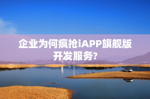 企业为何疯抢iAPP旗舰版开发服务?