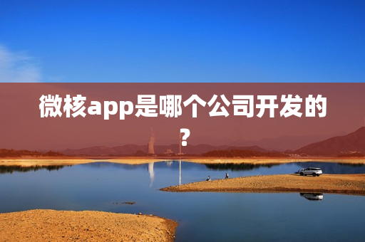 微核app是哪个公司开发的？