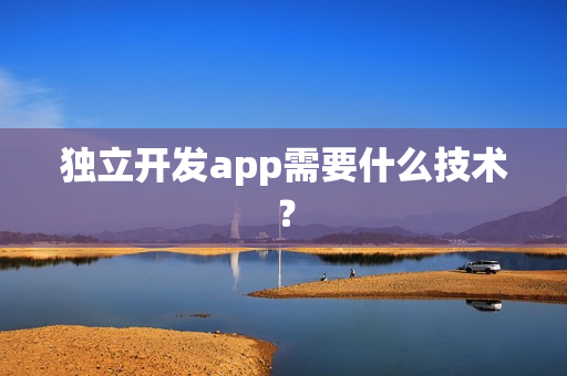 独立开发app需要什么技术？