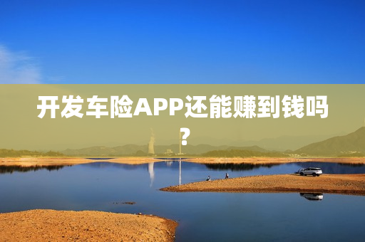 开发车险APP还能赚到钱吗？