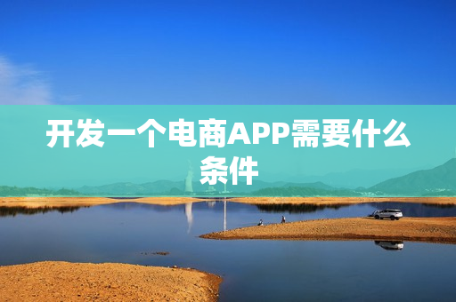 开发一个电商APP需要什么条件 开发一个电商APP需要什么条件