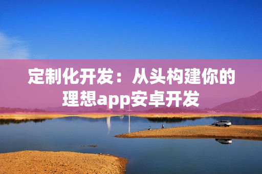 定制化开发:从头构建你的理想app安卓开发 定制化开发:从头构建你的理想app安卓开发