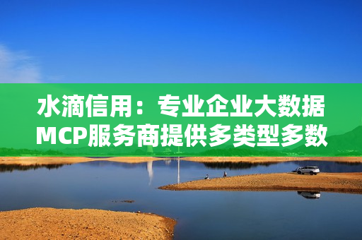 水滴信用：专业企业大数据MCP服务商提供多类型多数据维度企业信息MCP