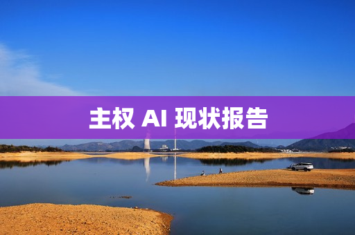 主权 AI 现状报告