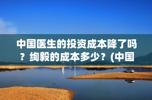 中国医生的投资成本降了吗？绚毅的成本多少？(中国医生的投资人)