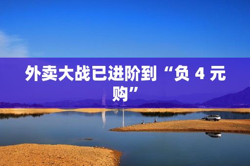 外卖大战已进阶到“负 4 元购” 外卖大战已进阶到“负 4 元购”