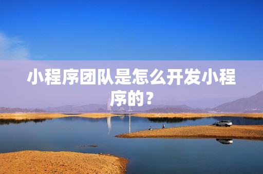 小程序团队是怎么开发小程序的? 小程序团队是怎么开发小程序的?