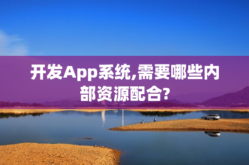 开发App系统,需要哪些内部资源配合?