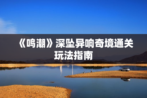 《鸣潮》深坠异响奇境通关玩法指南 《鸣潮》深坠异响奇境通关玩法指南