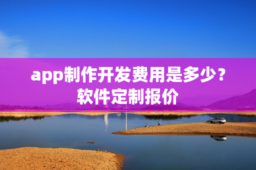 app制作开发费用是多少？软件定制报价