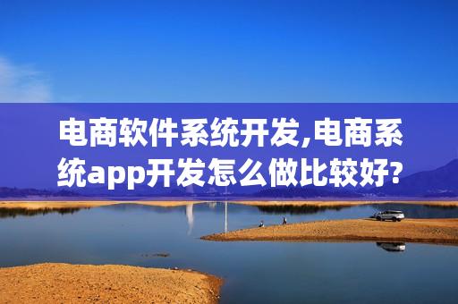 电商软件系统开发,电商系统app开发怎么做比较好?