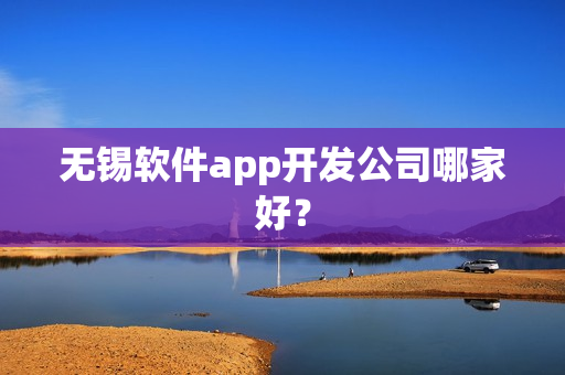 无锡软件app开发公司哪家好? 无锡软件app开发公司哪家好?