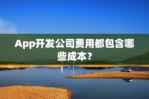 App开发公司费用都包含哪些成本? App开发公司费用都包含哪些成本?
