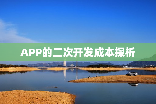 APP的二次开发成本探析