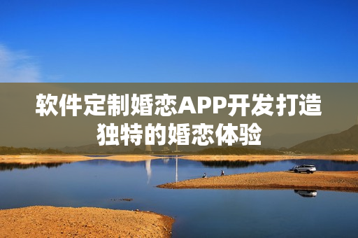 软件定制婚恋APP开发打造独特的婚恋体验