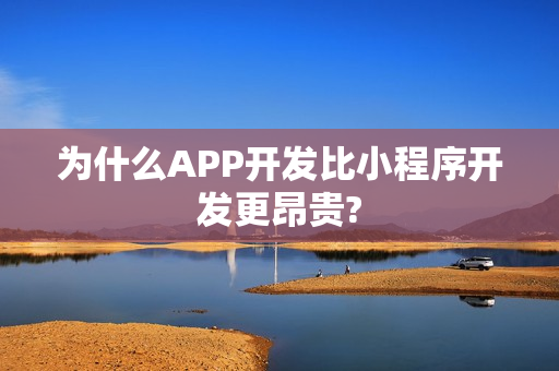 为什么APP开发比小程序开发更昂贵?