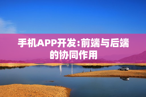 手机APP开发:前端与后端的协同作用