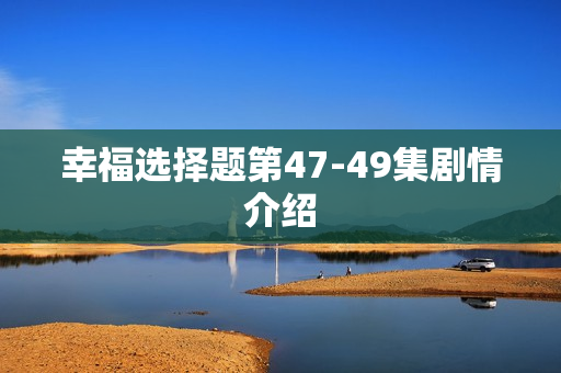 幸福选择题第47-49集剧情介绍