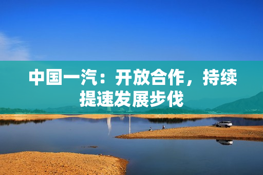 中国一汽：开放合作，持续提速发展步伐