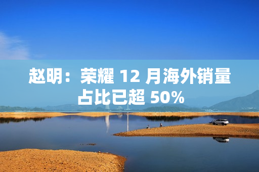 赵明：荣耀 12 月海外销量占比已超 50%