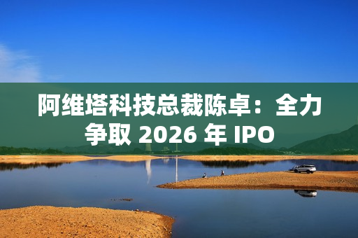 阿维塔科技总裁陈卓：全力争取 2026 年 IPO