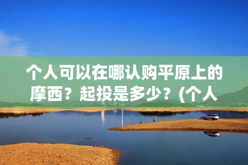 个人可以在哪认购平原上的摩西？起投是多少？(个人可以在哪认证身份证)