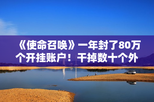 《使命召唤》一年封了80万个开挂账户！干掉数十个外挂经销商