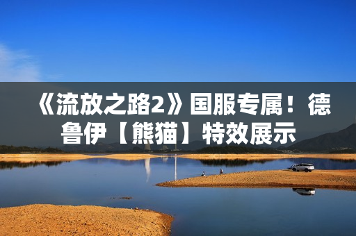 《流放之路2》国服专属！德鲁伊【熊猫】特效展示