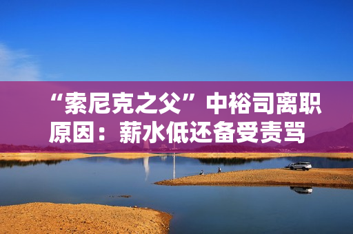 “索尼克之父”中裕司离职原因：薪水低还备受责骂