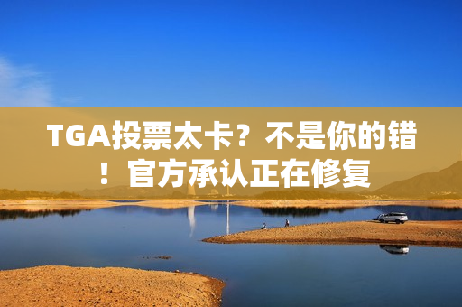 TGA投票太卡？不是你的错！官方承认正在修复