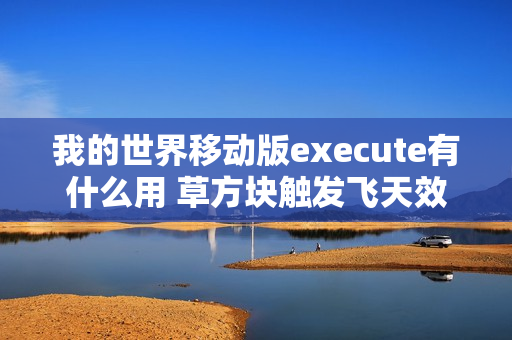 我的世界移动版execute有什么用 草方块触发飞天效果