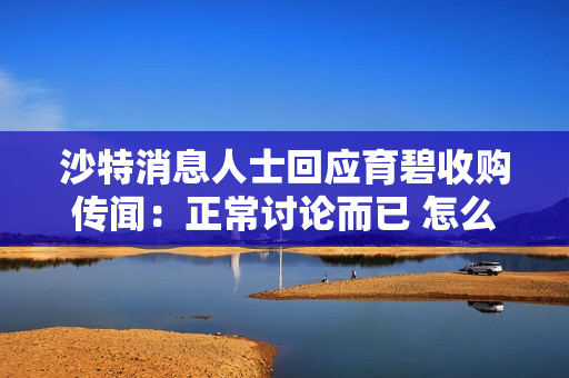 沙特消息人士回应育碧收购传闻：正常讨论而已 怎么就成国际新闻了
