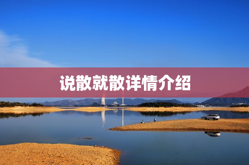 说散就散详情介绍