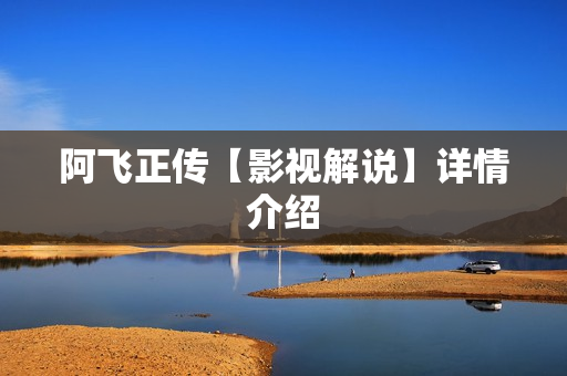 阿飞正传【影视解说】详情介绍