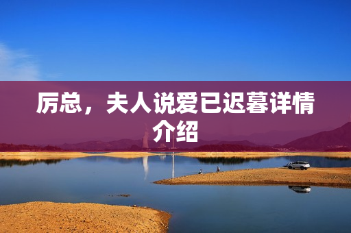 厉总，夫人说爱已迟暮详情介绍