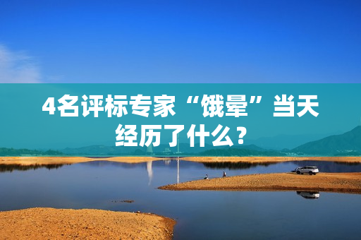 4名评标专家“饿晕”当天经历了什么？