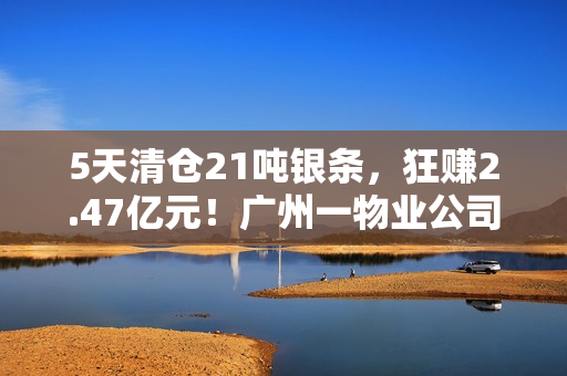 5天清仓21吨银条，狂赚2.47亿元！广州一物业公司股价大涨，老板娘“眼光”独到？