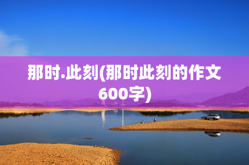 那时.此刻(那时此刻的作文600字)