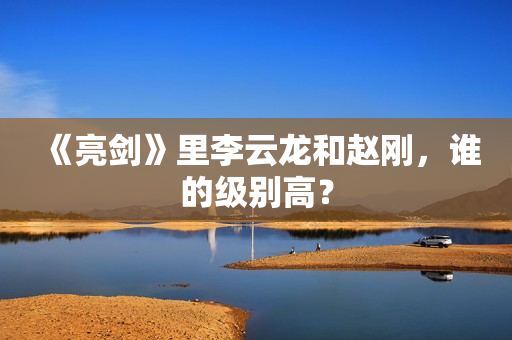 《亮剑》里李云龙和赵刚，谁的级别高？