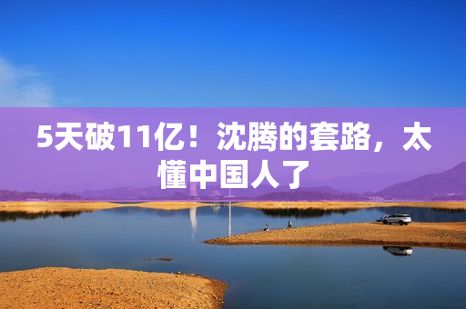 5天破11亿！沈腾的套路，太懂中国人了