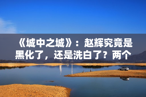 《城中之城》：赵辉究竟是黑化了，还是洗白了？两个暗示已经出现