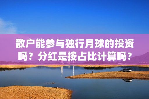 散户能参与独行月球的投资吗？分红是按占比计算吗？预估票房多少？(散户一定孤独)