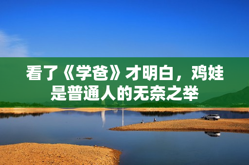 看了《学爸》才明白，鸡娃是普通人的无奈之举