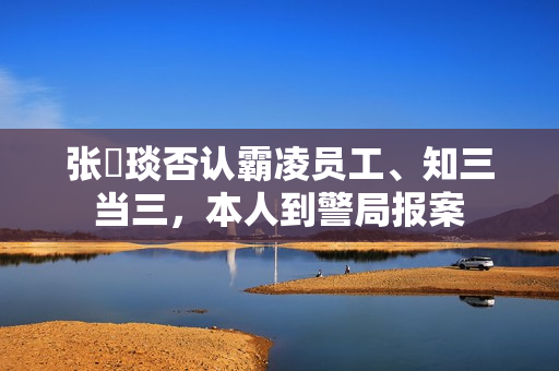 张棪琰否认霸凌员工、知三当三，本人到警局报案