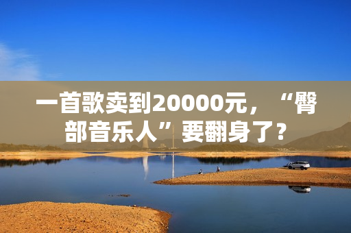 一首歌卖到20000元，“臀部音乐人”要翻身了？