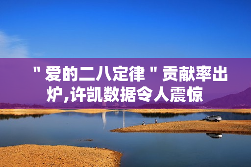 ＂爱的二八定律＂贡献率出炉,许凯数据令人震惊