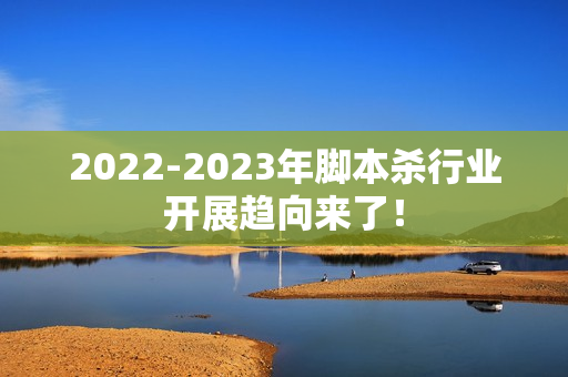 2022-2023年脚本杀行业开展趋向来了！