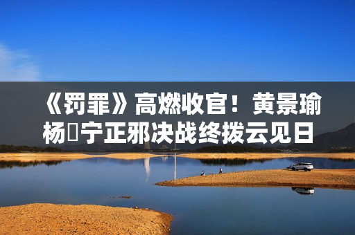 《罚罪》高燃收官！黄景瑜杨祐宁正邪决战终拨云见日