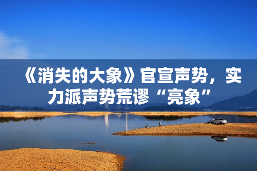 《消失的大象》官宣声势，实力派声势荒谬“亮象”